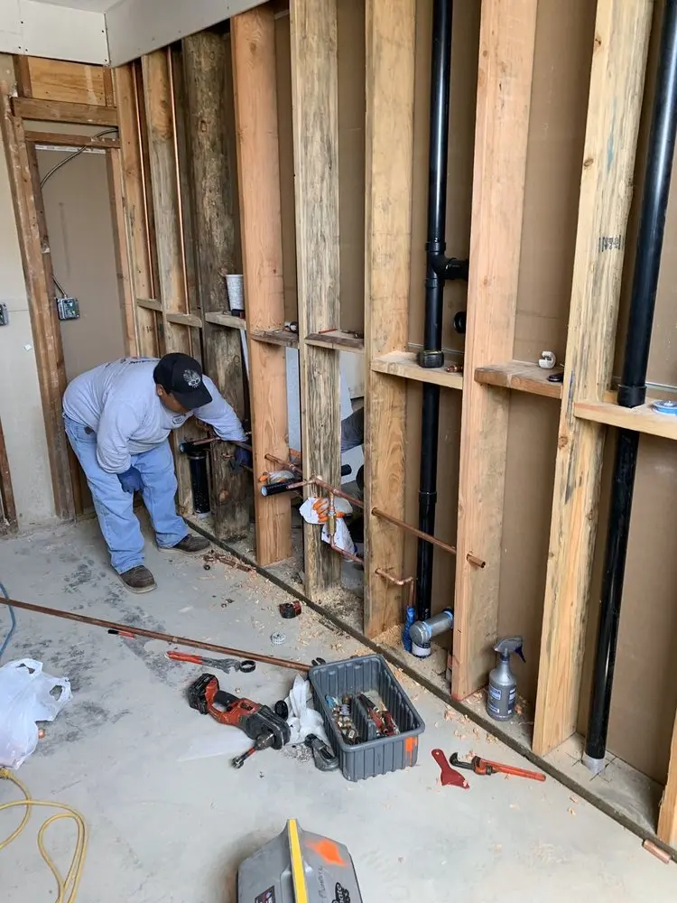 Commercial rough-in plumbing for Commercial Plumbing in Chaneysville